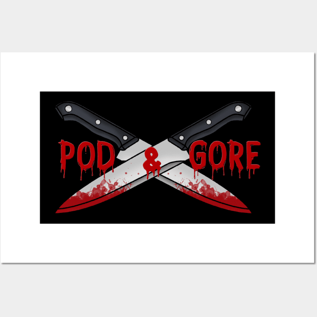 Knives Logo Wall Art by PodandGore